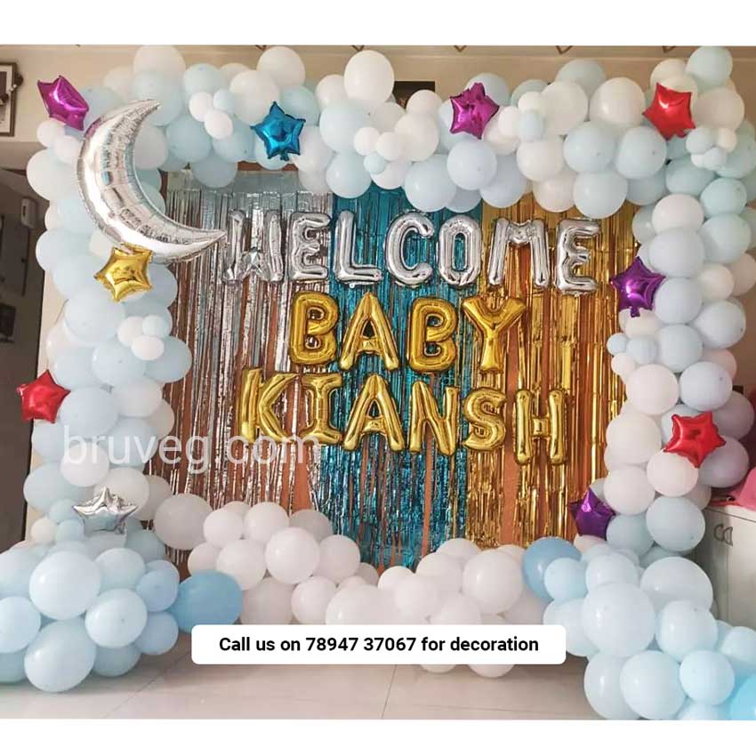 Welcome Baby Decoration – Anil Events Bangalore
